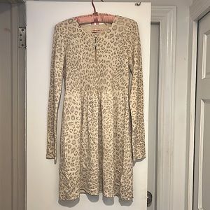 Rebecca Taylor, M, leopard print sweater dress